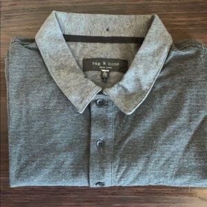 Rag & bone classic stripe polo